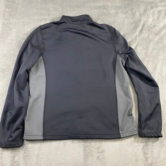 SOLD-LL Bean Tracksuit Top Men's L REG Colorblock Polyester Spandex Fleece Lined - Picture 2 of 11